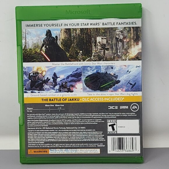 Star Wars Battlefront For Xbox One With Jakku DLC Untested - Picture 2 of 6